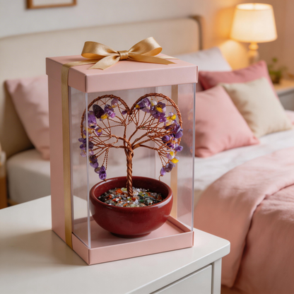 🌟 “The One-of-a-Kind Fortune Tree” – Your Exclusive Prosperity Tree | Not Mass-Produced, But a Purple-Light Star Map Crafted by Artisan Hands ✨
