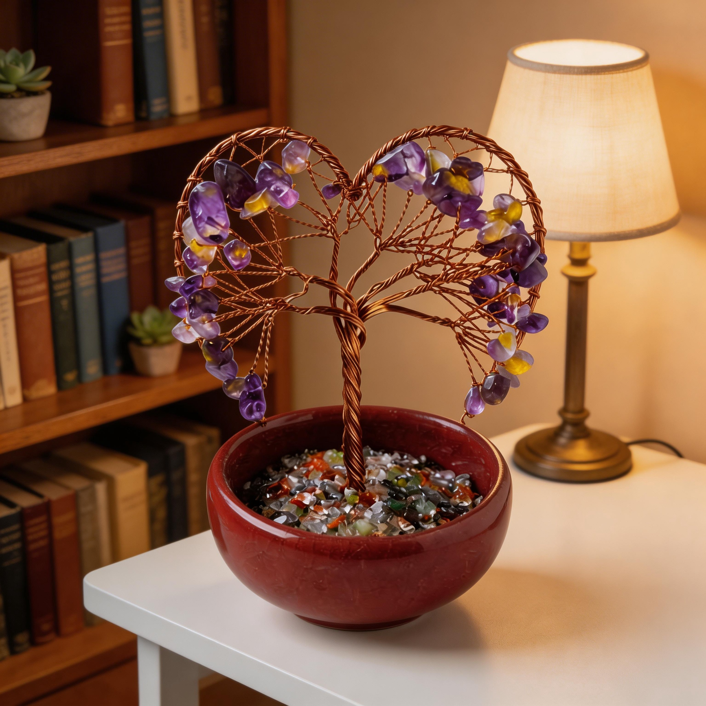 🌟 “The One-of-a-Kind Fortune Tree” – Your Exclusive Prosperity Tree | Not Mass-Produced, But a Purple-Light Star Map Crafted by Artisan Hands ✨