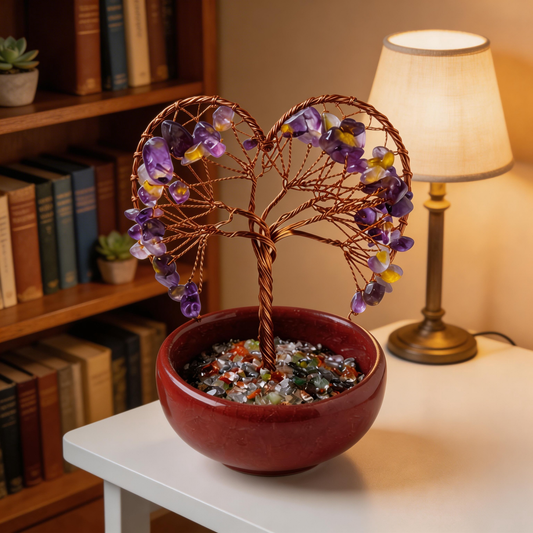 🌟 “The One-of-a-Kind Fortune Tree” – Your Exclusive Prosperity Tree | Not Mass-Produced, But a Purple-Light Star Map Crafted by Artisan Hands ✨