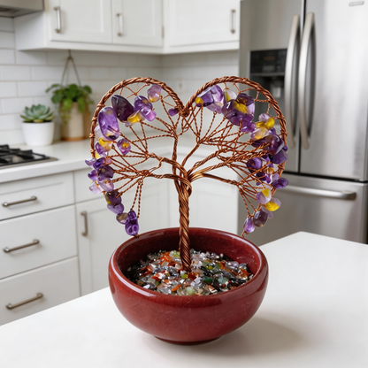 🌟 “The One-of-a-Kind Fortune Tree” – Your Exclusive Prosperity Tree | Not Mass-Produced, But a Purple-Light Star Map Crafted by Artisan Hands ✨